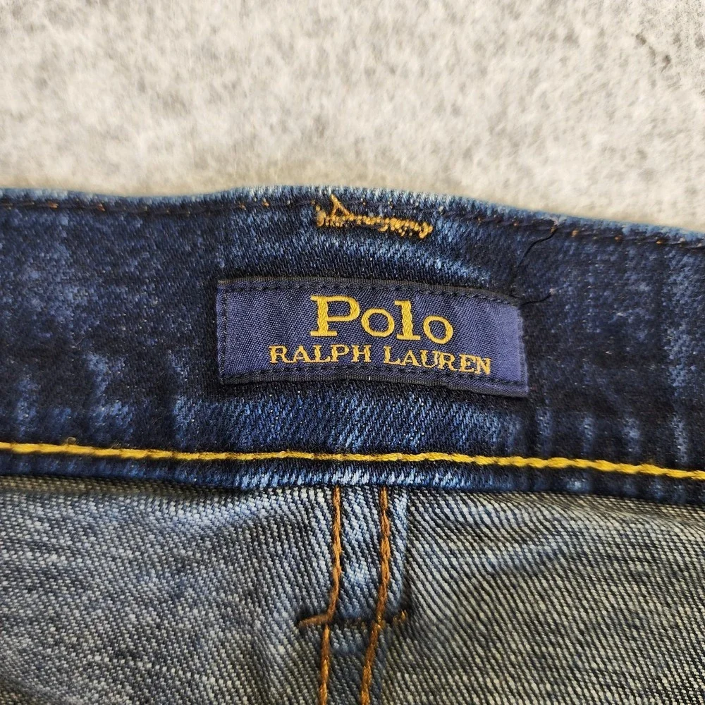 Polo‎ Ralph Lauren Jeans Mens 38x30 The Classic Fit Blue Denim Straight